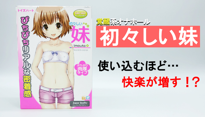 【初々しい妹】使い込むほど快楽が増す!?覚醒系と呼ばれるオナホールでシコってみたww