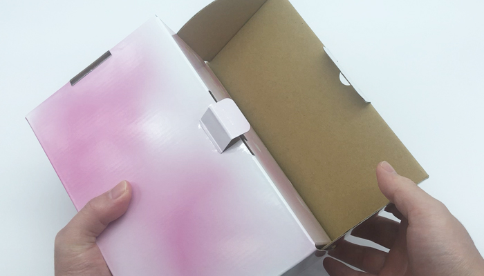 Venus Real(ヴィーナス・リアル)ソフトの箱を開けている画像