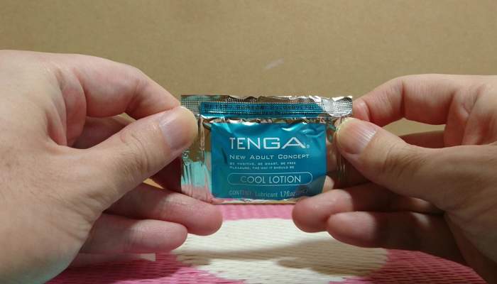 TENGA エッグ ウェイビーⅡ クール エディションのローション画像